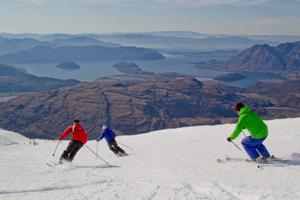 Treble Cone stunning views